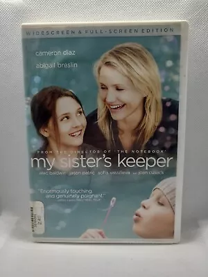 My Sister's Keeper DVD 2009 Free Shipping Cameron Diaz Abigail Breslin • $7