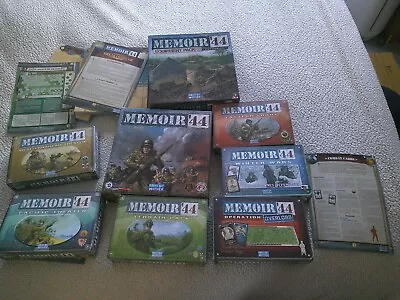 Memoir '44 Core Game & 8 Expansions/add Ons Days Of Wonder Used • £125