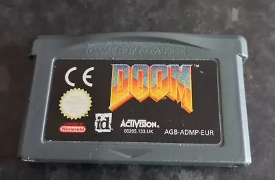 Doom Nintendo Game Boy Advance GBA Cartridge Only • £19.49