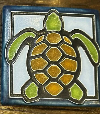 Motawi Tileworks 4x4 Turtle: Light Blue • $45