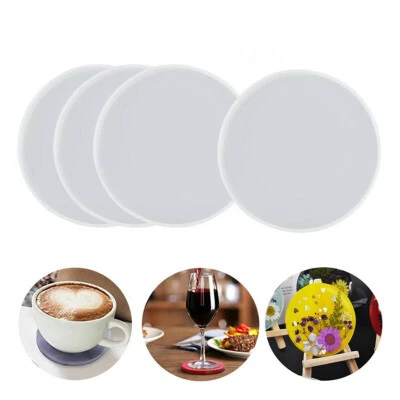 £2.59 • Buy Resin Casting Round Coaster Mold Epoxy Agate Jewelry Making Mould Craft Mould 