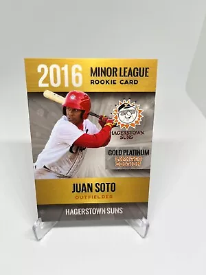 2016 ROOKIE PHENOMS #22 JUAN SOTO MINOR LEAGUE RC Hagerstown Suns (1 Of 2000) • $3.95