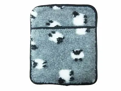 Hotties Microwave Hot Water Bottle - Cuddly Warm Sheep Sherpa (Grey) • £16.99