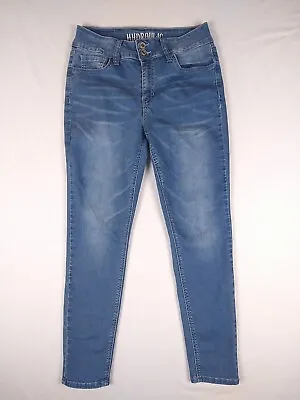 $12.99 • Buy Hydraulic Lola Curvy Ankle Skinny Blue Jeans (Women Size 12)