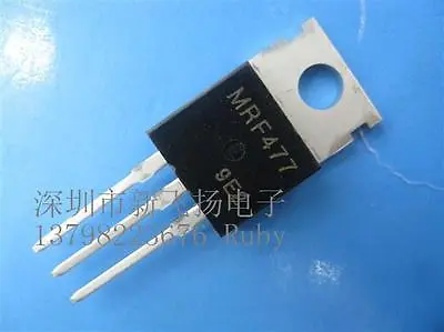 5PCS RF/VHF/UHF Transistor MOTOROLA TO-220 MRF477 MRF 477100% Genuine  NEW T9 • $2.88