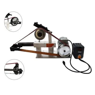 72-82in Industry Belt Sander Knife Grinder Polishing Machine Variable Speed 110V • $784.90