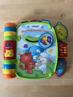 $8 • Buy Vtech Rhyme And Discover Book Electronic Toy Educational Works