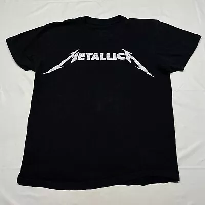 £19.22 • Buy Metallica Band T-Shirt Women’s Medium Metal Music 80s Rock Hipster Black Album