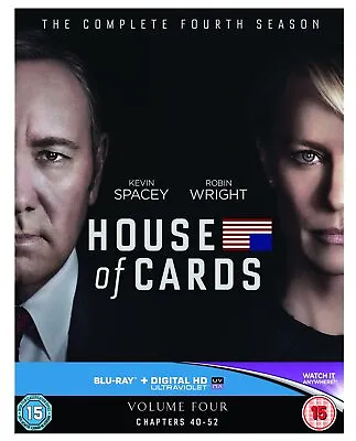 $12.75 • Buy House Of Cards - Season 4 (Blu-ray) Kevin Spacey Robin Wright Michael Kelly