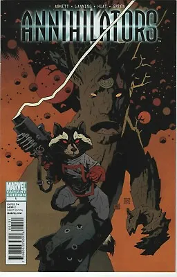 Annihilators #1 Mike Mignola Variant Rocket Raccoon Groot Hellboy Marvel Comics • $49.99