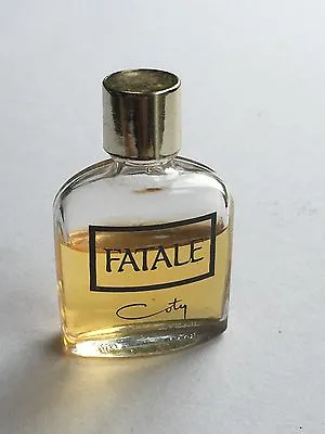 Old Vintage Fatale By Coty Perfume Bottle Miniature • £9.99