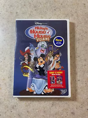 Mickeys House Of Villains (DVD 2002) Brand New / Sealed • $44.33