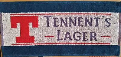 £3.40 • Buy Tennent`s Lager Bar Towel - New