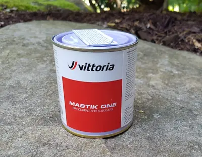 Genuine Vittoria Mastik One Original Tubular Tire Glue 250g Tin Brand New • $29.99