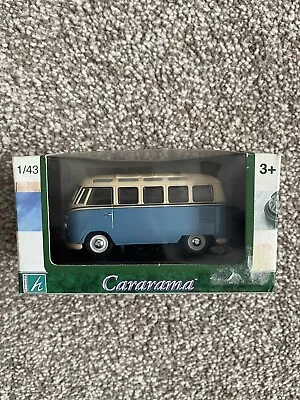 Hongwell Cararama 1/43 VW Volkswagen Camper Van Microbus Bus Combi Vintage Boxed • $18.50