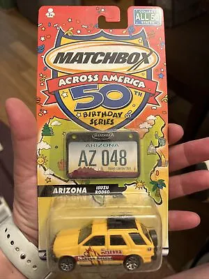 Matchbox ACROSS AMERICA 50th Birthday ARIZONA Izuzu Rodeo Canyon Rescue - 2001 • $4.99