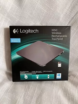 Logitech T650 Wireless Rechargeable Touchpad Mouse Excellent Pre-Owned Condition • $139