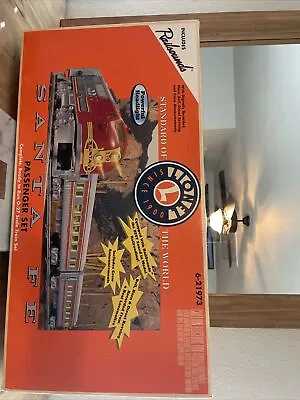Lionel 6-21973 Santa Fe Passenger Set Brand New With Railsounds  • $200