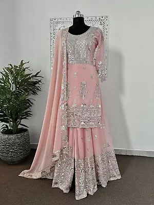 Suit Indian Wedding Dress New Party Pakistani Bollywood Gown Salwar Kameez Wear • $56.09