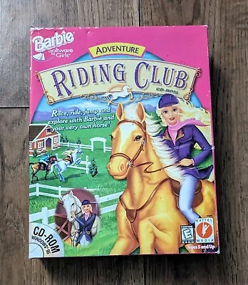 Barbie - Adventure Riding Club - Big Box Edition - Mattel Media PC CD-ROM (1998) • £19.99