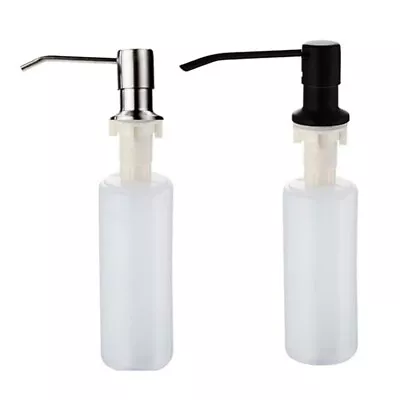 [qimao7] 300ml Soap Dispenser Kitchen Sink Hand Pump Washing Up Liquid White AB • £6.65