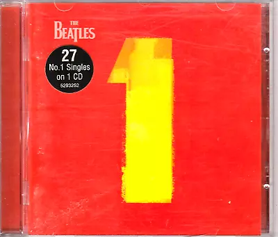 THE BEATLES - 1 - (CD 2000) - 32 Pg. Booklet 27 Tracks [MONO/STEREO] FREE POST • $20