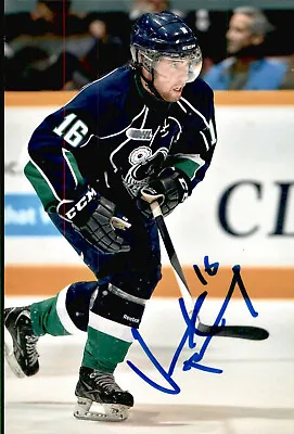 Victor Cruz Rydberg SIGNED 4x6 Photo PLYMOUTH WHALERS / NEW YORK ISLANDERS • $1.46