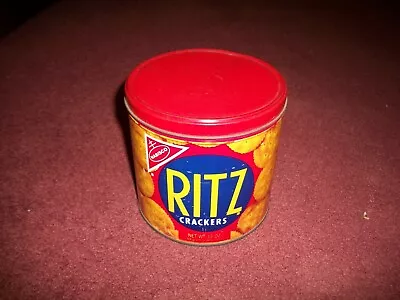 Vintage Ritz Cracker Metal Container • $12