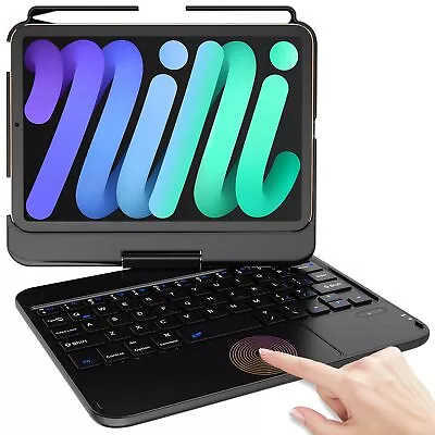 Case For IPad Mini 6th Generation 2021 8.3-inch 6th Gen 360° Rotatable Keyboard • $75.29