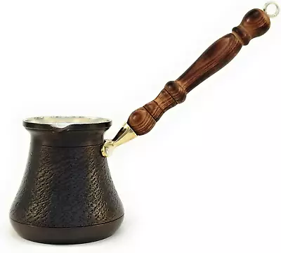 YDB Copper-2021-Pcda Series (14 Fl.Oz) Turkish Greek Arabic Armenian Coffee Pot  • $90.99