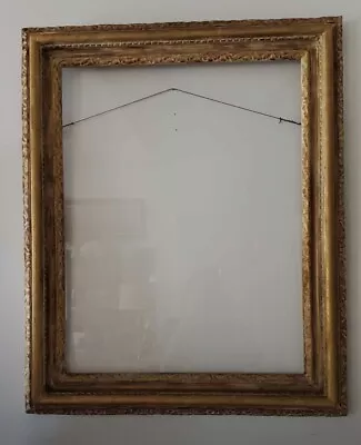 Newcomb Macklin Large Frame 33.5 X 27.5  Beautiful Soft Gold Gilding. • $450