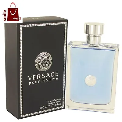 Versace Pour Homme Cologne By Versace Men Perfume EDT Spray 0.17/1.7/1/3.4/6.7oz • $58.95