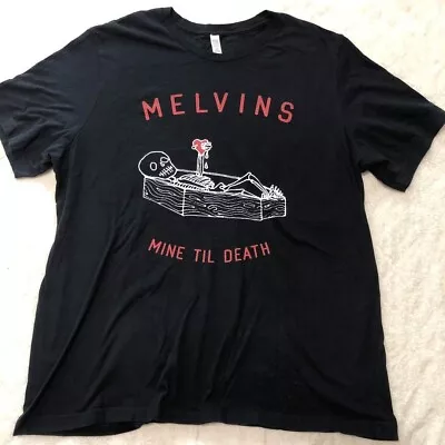 Melvins Vintage Band T-shirt 2XL Authentic Men Used From Japan • £217.42