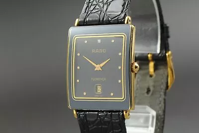 【NEAR MINT】 Vintage RADO Florence 160.3605.2N Men Unisex Quartz Watch From... • £219.89