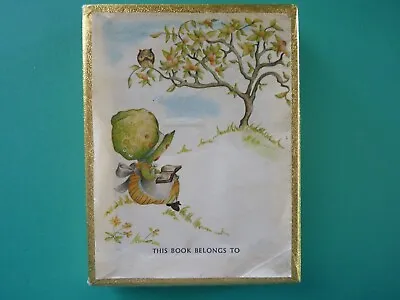 Vintage Antioch Bookplates Holly Hobbie Style Girl W/Book Box Of (49) Pcs • $12.99