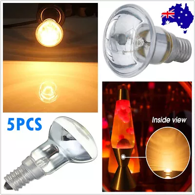 5x Replacement Lava Lamp E14 R39 30W Spotlight Screw In Light SES Bulb Reflector • $14.85