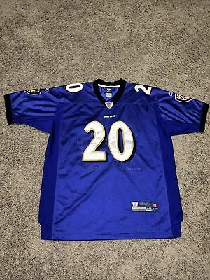 Reebok Authentic Baltimore Ravens Ed Reed Purple Jersey Men’s Size 48 Stitched • $79.99