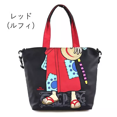 ONE PIECE X Mis Zapatos Collaboration Tote Bag 2WAY Bag Tote With Shoulder Luffy • $110