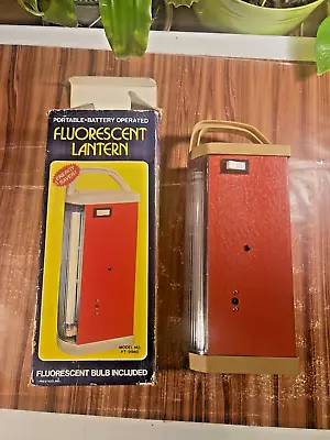 Prestigeline Portable Battery Operated Fluorescent Lantern Vintage PT-9980 • $24.99