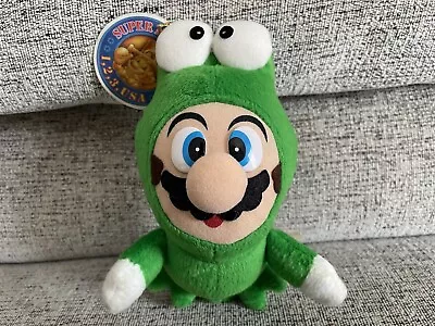 Vintage Super Mario All Stars 6 Inch Frog Mario Plush Toy Banpresto 1993 Rare Uk • £59.99