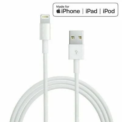 £1.95 • Buy USB IPhone Charger Fast For Apple Long Cable USB Lead 5 6 7 8 X XS XR 11 12 Pro