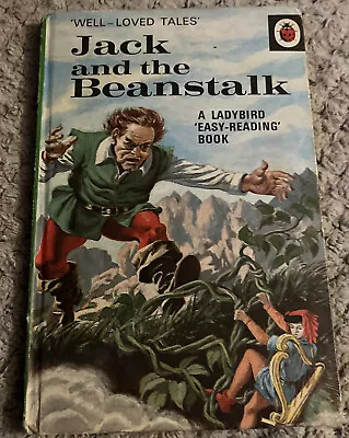 Vintage Ladybird Book Jack And The Beanstalk WLT606 Well Loved Tales WLT 1st Ed • £10