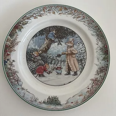 Villeroy & Boch Foxwood Tales Patterson Salad Plate 8.25” Winter • $34