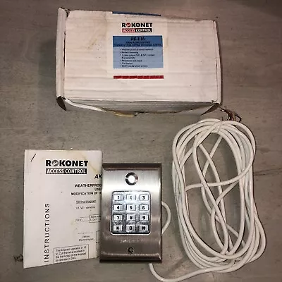 Rokonet Access Control Weather Proof Keypad Ak-116 • £30