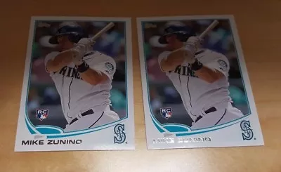 2013 Topps Update US126 Mike Zunino 2 Count Rookie Card Lot Mariners • $6.50