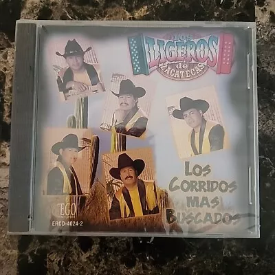 *NUEVO Y ORIGINAL* Los Corridos Mas Buscados By Los Ligeros De Zacatecas CD • $14.95