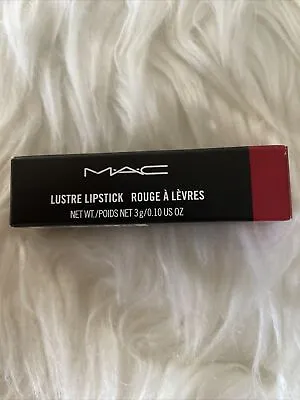 MAC Luster Lipstick #502 Cockney 0.1 Oz /3 G Full Size Brand New In Box • $11