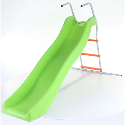 £79.99 • Buy Green & Orange Crazy Wavy Slide & Step Set Childrens Kids Garden Play Area New