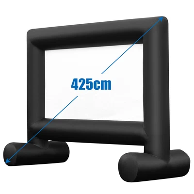 $126.95 • Buy 420D3.7*2.9M Inflatable Movie Screen Outdoor Giant Projector Cinema Home Theater