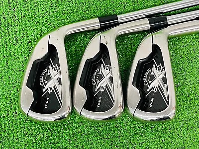 Callaway X20 Tour Iron Set 5-9+PW RH Memphis 10 Uniflex Steel Shaft G8968 • $213.74